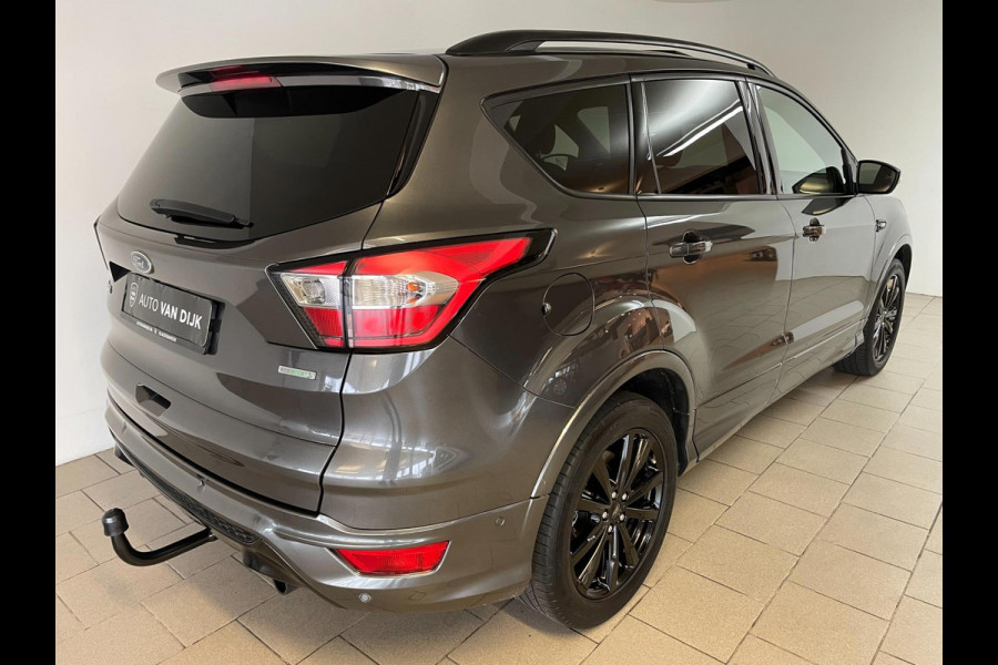 Ford Kuga 1.5 EcoBoost ST Line 150PK AIRCO CLIMA NAVI CRUISE PANO STOELVERW TREKHAAK 2000KG SPOILERS ZWARTE VELGEN NIEUWSTAAT