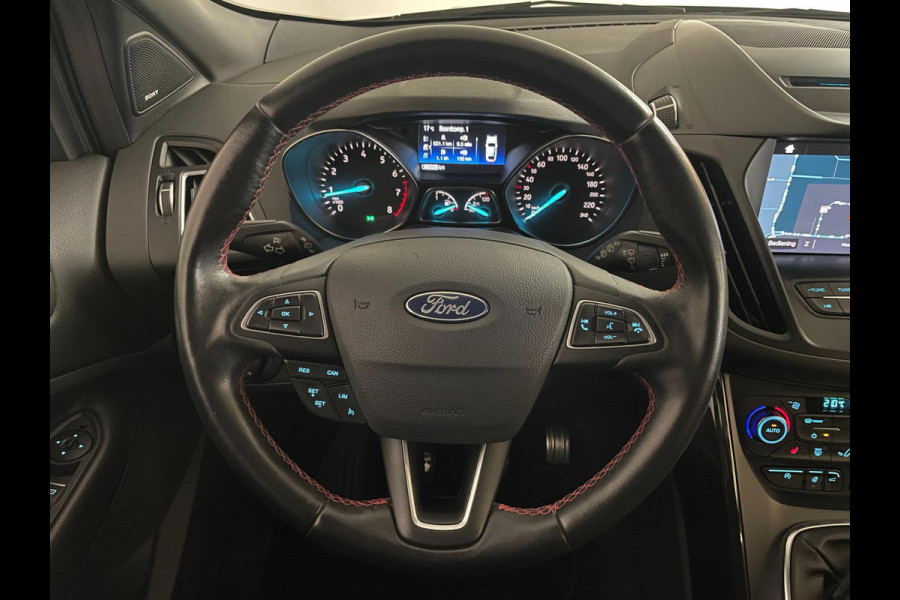 Ford Kuga 1.5 EcoBoost ST Line 150PK AIRCO CLIMA NAVI CRUISE PANO STOELVERW TREKHAAK 2000KG SPOILERS ZWARTE VELGEN NIEUWSTAAT