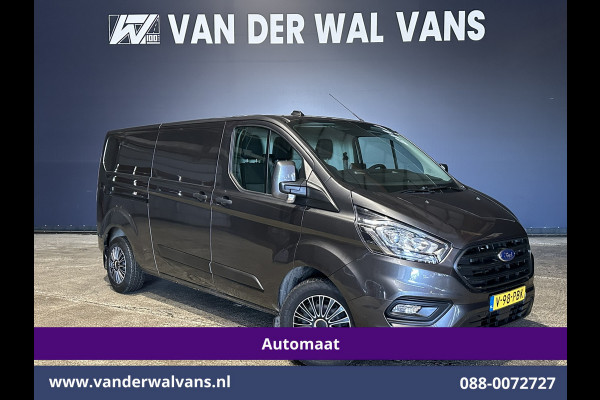 Ford Transit Custom 2.0 TDCI 130pk Automaat L2H1 Euro6 Airco | Cruisecontrol | LED | Multimediascherm | Parkeersensoren Verwarmde voorruit, Bijrijdersbank