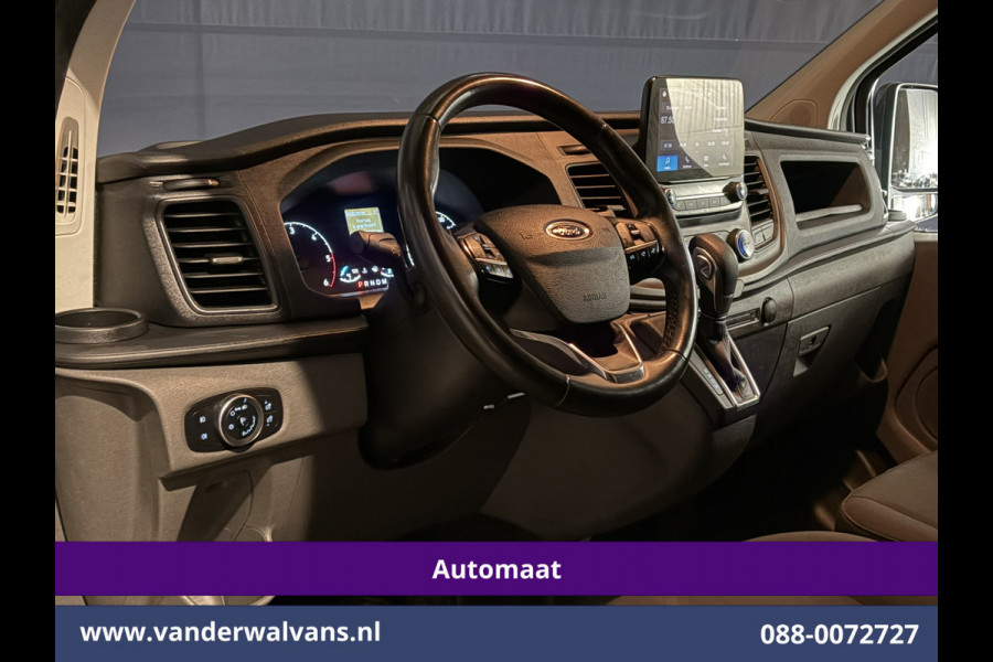 Ford Transit Custom 2.0 TDCI 130pk Automaat L2H1 Euro6 Airco | Cruisecontrol | LED | Multimediascherm | Parkeersensoren Verwarmde voorruit, Bijrijdersbank