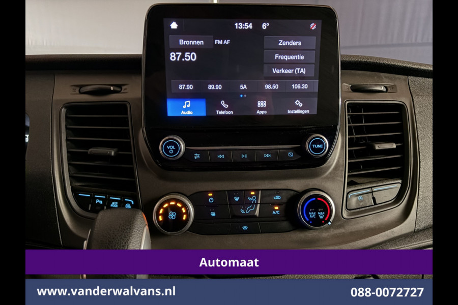 Ford Transit Custom 2.0 TDCI 130pk Automaat L2H1 Euro6 Airco | Cruisecontrol | LED | Multimediascherm | Parkeersensoren Verwarmde voorruit, Bijrijdersbank