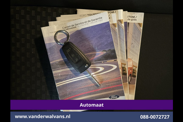 Ford Transit Custom 2.0 TDCI 130pk Automaat L2H1 Euro6 Airco | Cruisecontrol | LED | Multimediascherm | Parkeersensoren Verwarmde voorruit, Bijrijdersbank