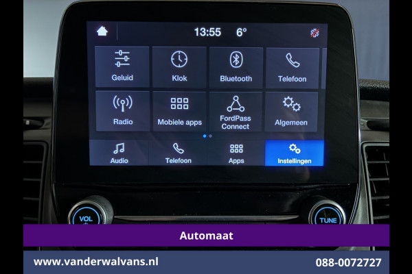 Ford Transit Custom 2.0 TDCI 130pk Automaat L2H1 Euro6 Airco | Cruisecontrol | LED | Multimediascherm | Parkeersensoren Verwarmde voorruit, Bijrijdersbank