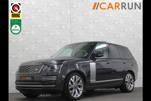 Land Rover Range Rover P400 404pk Hybrid Autobiography | Dealer Onderhouden | Nieuw Accu-Pakket | Panorama | ACC | 360 Camera | Massage | Stoelventilatie V+A | ISO-Glas | Meridian-Sound | Memory Achter | Alcantara Hemelbekleding | Elektrische Achter-Stoelen | Stoelverwarming V+A | 4-Zone Clima | Keyless-Entry | Luchtvering |