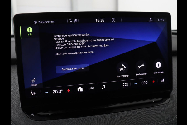 Škoda ENYAQ iV 60 | Warmtepomp | Stoelverwarming | Camera | Keyless | Carplay | Navigatie | Half leder | Full LED | Cruise control | Parkeerhulp | Sfeerverlichting