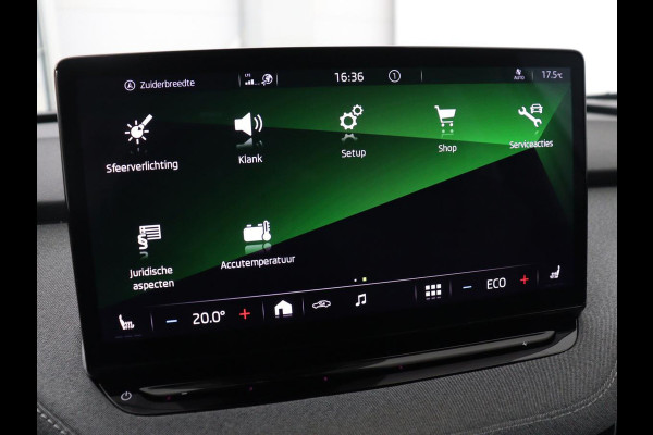 Škoda ENYAQ iV 60 | Warmtepomp | Stoelverwarming | Camera | Keyless | Carplay | Navigatie | Half leder | Full LED | Cruise control | Parkeerhulp | Sfeerverlichting