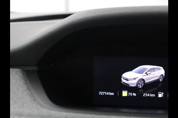 Škoda ENYAQ iV 60 | Warmtepomp | Stoelverwarming | Camera | Keyless | Carplay | Navigatie | Half leder | Full LED | Cruise control | Parkeerhulp | Sfeerverlichting