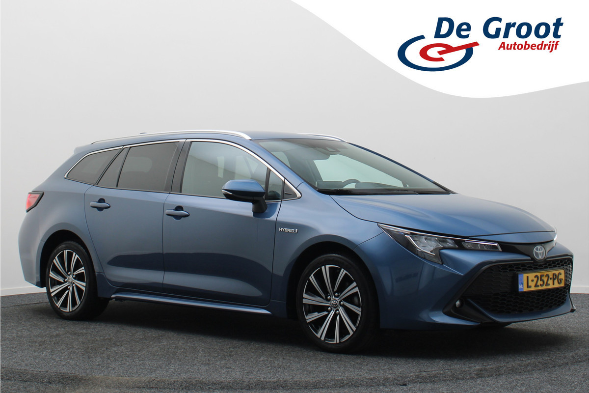 Toyota Corolla Touring Sports 1.8 Hybrid Dynamic Camera, Keyless, Apple Carplay, ACC, Stoelverwarming, Climate, 17"