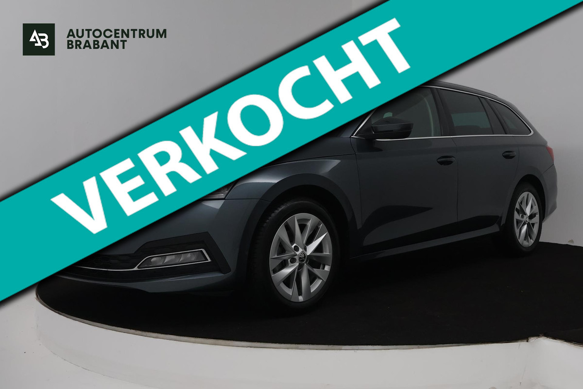 Škoda Octavia Combi 1.0 e-TSI Business Edition Plus (TREKHAAK, STOELVERWARMING, HEAD-UP, CAMERA, ELEKTR STOELEN, SFEERVERLICHTING)