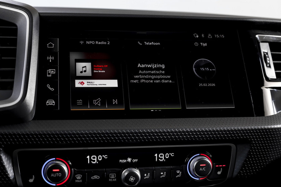 Audi A1 Sportback 25 TFSI 95 PK S edition - Automaat | S-Line | Sonos Audio | Dig.Cockpit | Cruise | PDC | App.Connect | Auto.Airco | LM 17" |