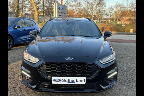 Ford Mondeo Wagon 2.0 IVCT HEV ST-Line 187pk | 18 inch velgen | Verwarmbare voorstoelen | Bestuurdersstoel Met Geheugen |  Achteruitrijcamera | Half leder