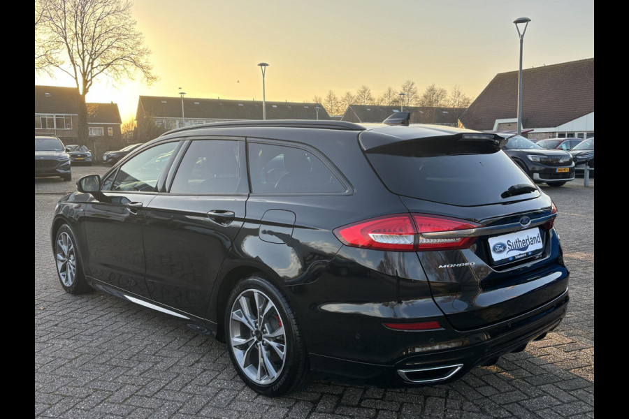 Ford Mondeo Wagon 2.0 IVCT HEV ST-Line 187pk | 18 inch velgen | Verwarmbare voorstoelen | Bestuurdersstoel Met Geheugen |  Achteruitrijcamera | Half leder