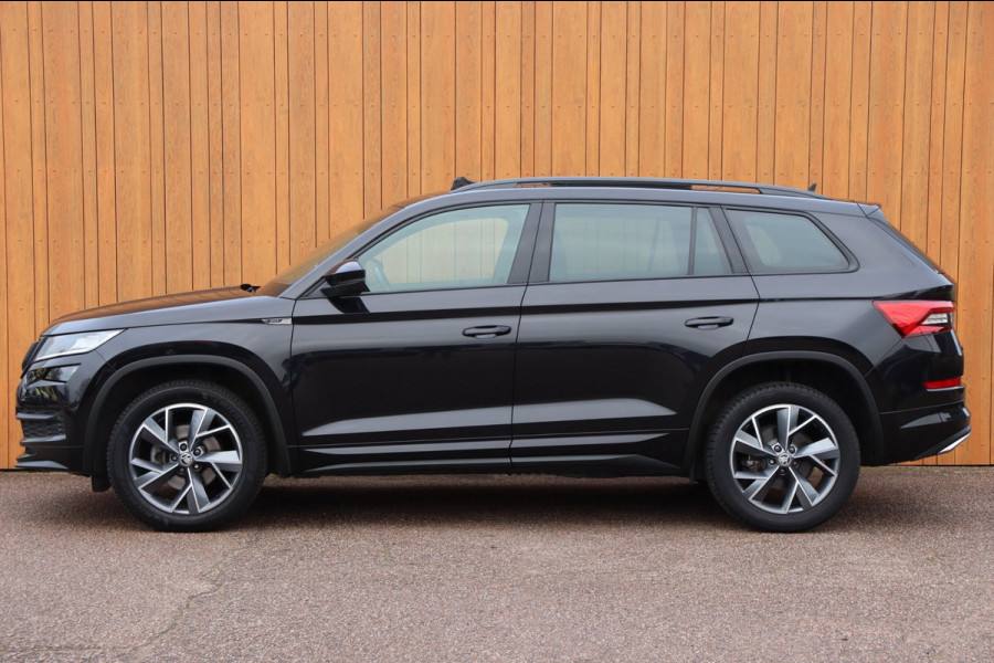 Škoda Kodiaq 1.5 TSI Sportline Business org. NL-auto half-leer+el+mem+vw+stuur a-camera digitaal-dashboard