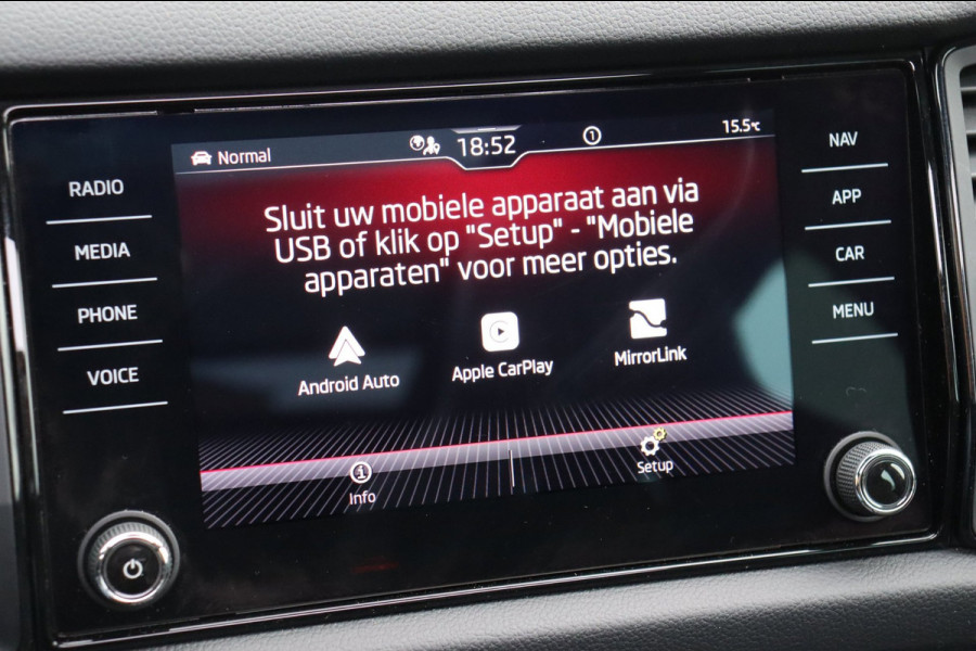 Škoda Kodiaq 1.5 TSI Sportline Business org. NL-auto half-leer+el+mem+vw+stuur a-camera digitaal-dashboard