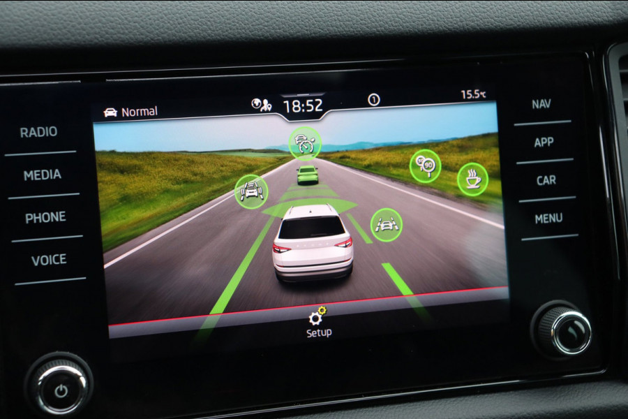 Škoda Kodiaq 1.5 TSI Sportline Business org. NL-auto half-leer+el+mem+vw+stuur a-camera digitaal-dashboard