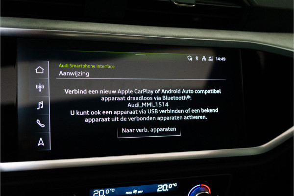 Audi Q3 Sportback 45 TFSI e Edition 245PK Tau Silver | Pano | Sfeer | B&O | Memory | 12 MND Garantie