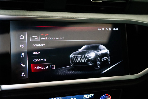 Audi Q3 Sportback 45 TFSI e Edition 245PK Tau Silver | Pano | Sfeer | B&O | Memory | 12 MND Garantie