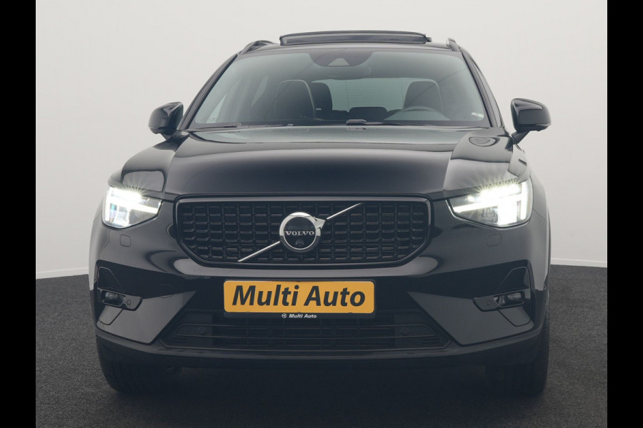 Volvo XC40 T5 Plug-in hybrid Ultimate Dark 262pk Dealer O.H PHEV | Panodak | Trekhaak af Fabriek | Adaptive Cruise | Alcantara Sportstoelen Memory | 360 Camera | Keyless | BLIS | 20"L.M | Pilot Assist | Apple Carplay |