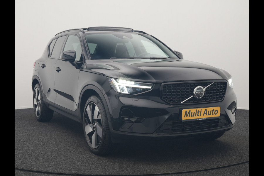 Volvo XC40 T5 Plug-in hybrid Ultimate Dark 262pk Dealer O.H PHEV | Panodak | Trekhaak af Fabriek | Adaptive Cruise | Alcantara Sportstoelen Memory | 360 Camera | Keyless | BLIS | 20"L.M | Pilot Assist | Apple Carplay |
