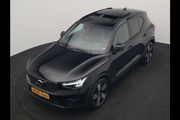 Volvo XC40 T5 Plug-in hybrid Ultimate Dark 262pk Dealer O.H PHEV | Panodak | Trekhaak af Fabriek | Adaptive Cruise | Alcantara Sportstoelen Memory | 360 Camera | Keyless | BLIS | 20"L.M | Pilot Assist | Apple Carplay |