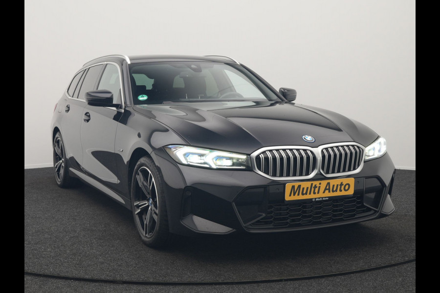 BMW 3 Serie Touring 330e M Sport FACELIFT Plug In Hybrid 293pk Dealer O.H PHEV | Head Up | Alcantara Sportstoelen Memory | Widescreen Navi | Keyless | stuur & Stoelverwarming | Camera & Parkassist | Apple Carplay | Sfeerverlichting |