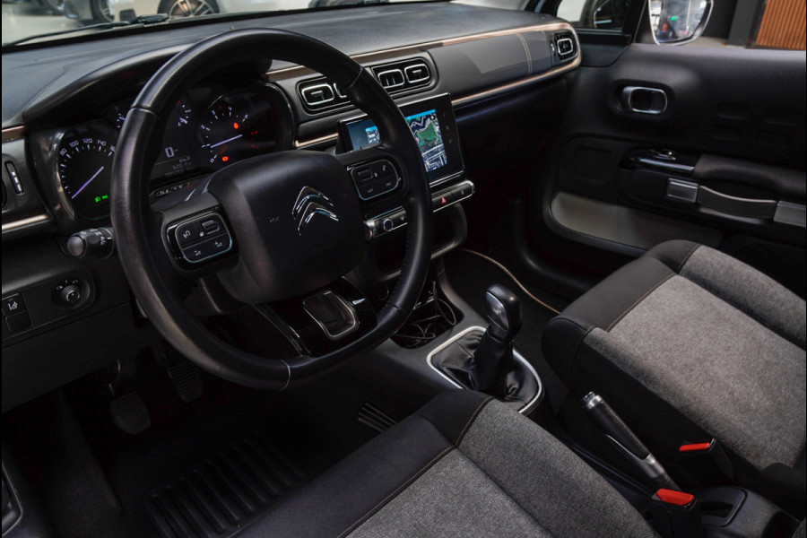 Citroën C3 1.2 Camera Climate Navi PDC Zwart dak LM velgen Carplay Cruise LED BTW auto