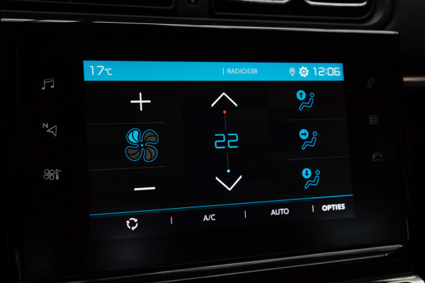 Citroën C3 1.2 Camera Climate Navi PDC Zwart dak LM velgen Carplay Cruise LED BTW auto