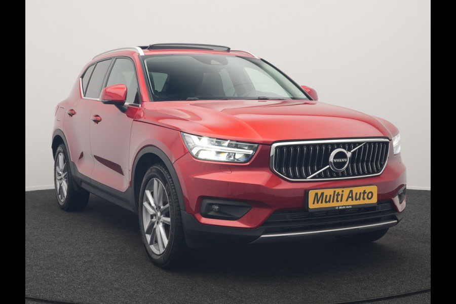 Volvo XC40 T5 Recharge Inscription Plug In Hybrid 262pk Dealer O.H PHEV | Trekhaak af Fabriek | Panodak | Adaptive Cruise | Lederen Sportstoelen Verwarmd | 19"L.M | Camera | Keyless | Apple Carplay |