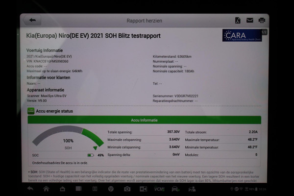 Kia e-Niro EXECUTIVELINE 64 kWh 100% SOH + STOELVENTILATIE | JBL | APPLE CARPLAY | LEDER | STUURVERWARMING