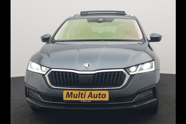 Škoda Octavia Combi 1.4 TSI Sportline Business Plug In Hybrid 204pk Dealer O.H PHEV | Panodak | Adaptive Cruise | Lederen Sportstoelen Massage & Memory | Head Up | Virtual | Camera & Parkassist | 18"L.M | Keyless |