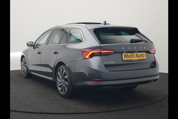 Škoda Octavia Combi 1.4 TSI Sportline Business Plug In Hybrid 204pk Dealer O.H PHEV | Panodak | Adaptive Cruise | Lederen Sportstoelen Massage & Memory | Head Up | Virtual | Camera & Parkassist | 18"L.M | Keyless |