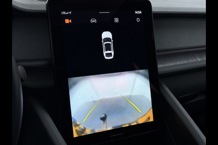 Polestar 2 Long Range Dual Motor 78kWh SOH 92% Trekhaak Panoramadak Adap.Cruise 360°Camera Navi Ecc Apple Carplay Android Auto Pdc Launch E Stoel+Stuurverwarming Lmv 19" Achterbankverwarming Keyless DAB Rijstrooksensor Origineel Nederlandse Auto