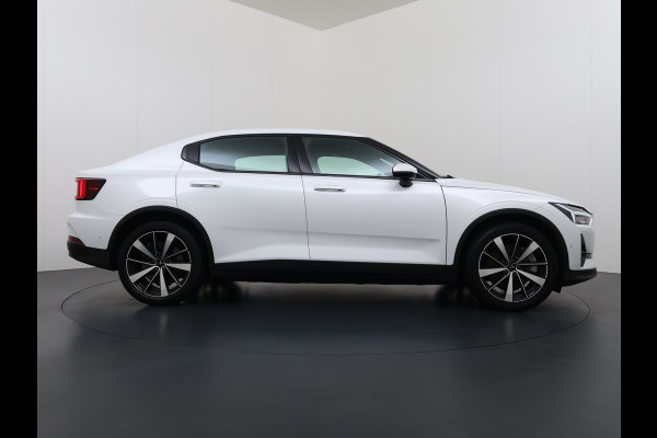 Polestar 2 Long Range Dual Motor 78kWh SOH 92% Trekhaak Panoramadak Adap.Cruise 360°Camera Navi Ecc Apple Carplay Android Auto Pdc Launch E Stoel+Stuurverwarming Lmv 19" Achterbankverwarming Keyless DAB Rijstrooksensor Origineel Nederlandse Auto