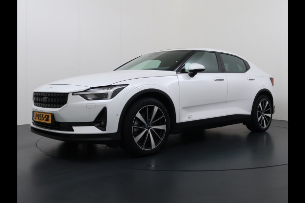 Polestar 2 Long Range Dual Motor 78kWh SOH 92% Trekhaak Panoramadak Adap.Cruise 360°Camera Navi Ecc Apple Carplay Android Auto Pdc Launch E Stoel+Stuurverwarming Lmv 19" Achterbankverwarming Keyless DAB Rijstrooksensor Origineel Nederlandse Auto