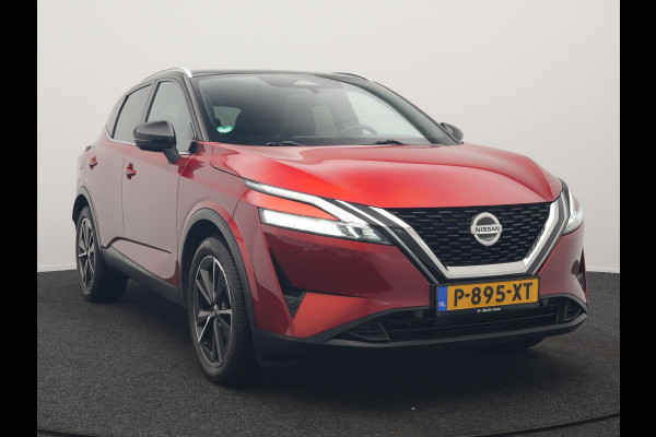 Nissan QASHQAI 1.3 MHEV Xtronic Tekna Automaat | Panodak | Trekhaak Afn | Adaptive Cruise | Lederen Sportstoelen Massage & Memory | BOSE Sound | 360 Camera | Keyless | Apple Carplay | 19"L.M |