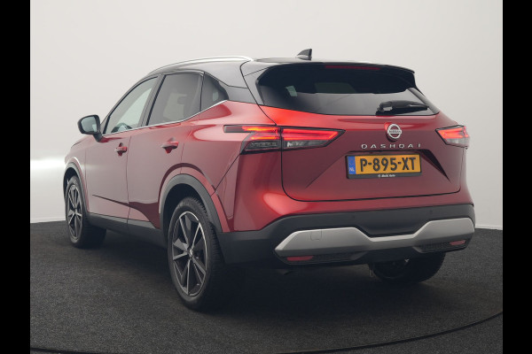 Nissan QASHQAI 1.3 MHEV Xtronic Tekna Automaat | Panodak | Trekhaak Afn | Adaptive Cruise | Lederen Sportstoelen Massage & Memory | BOSE Sound | 360 Camera | Keyless | Apple Carplay | 19"L.M |