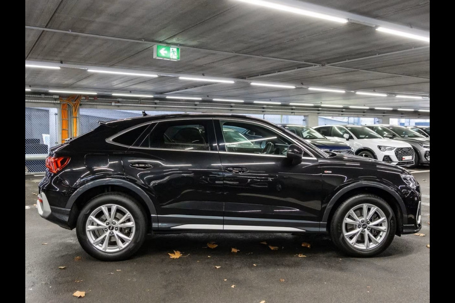 Audi Q3 Sportback 45 TFSI e ** LED, LEDER/ALC, VIRTUAL, ADAPT. CRUISE, STANDKACHEL, 18-inch LMV ** 1e EIG - UNFALLFREI ** ** INFORMEER OOK NAAR ONZE AANTREKKELIJKE FINANCIAL-LEASE TARIEVEN **
