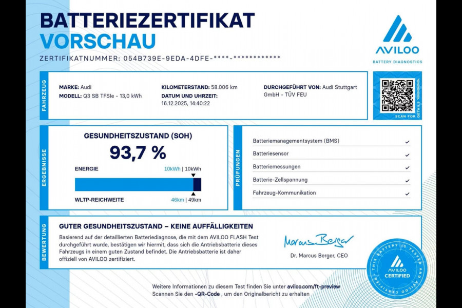 Audi Q3 Sportback 45 TFSI e ** LED, LEDER/ALC, VIRTUAL, ADAPT. CRUISE, STANDKACHEL, 18-inch LMV ** 1e EIG - UNFALLFREI ** ** INFORMEER OOK NAAR ONZE AANTREKKELIJKE FINANCIAL-LEASE TARIEVEN **