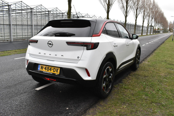 Opel Mokka-e GS Line 50-kWh 11kw bl. Leer 1e eigenaar Nederlandse auto 2-Tone Keyless