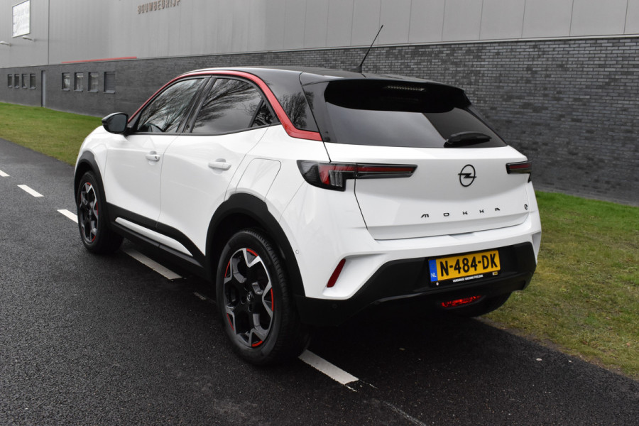 Opel Mokka-e GS Line 50-kWh 11kw bl. Leer 1e eigenaar Nederlandse auto 2-Tone Keyless