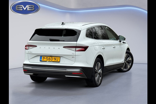 Škoda ENYAQ iV 80, achteruitrijcamera, 1/2 lederen sportinterieur, adaptief cruise, stoelverwarming, 1 e eigenaar, NL auto met nap