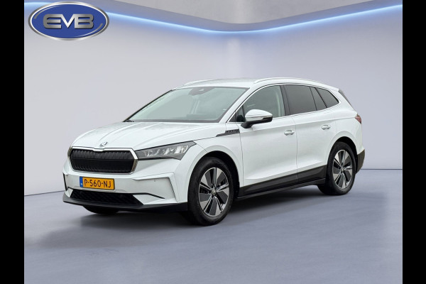 Škoda ENYAQ iV 80, achteruitrijcamera, 1/2 lederen sportinterieur, adaptief cruise, stoelverwarming, 1 e eigenaar, NL auto met nap
