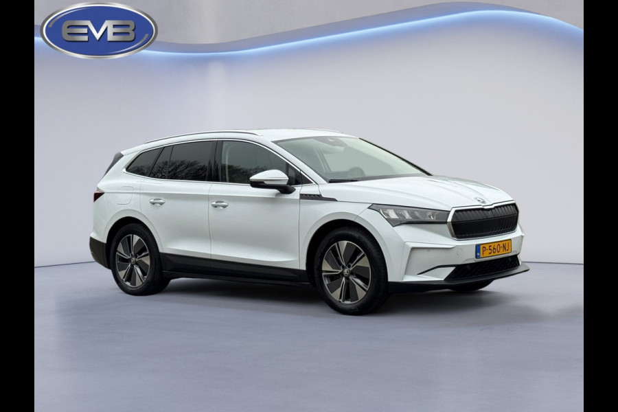 Škoda ENYAQ iV 80, achteruitrijcamera, 1/2 lederen sportinterieur, adaptief cruise, stoelverwarming, 1 e eigenaar, NL auto met nap