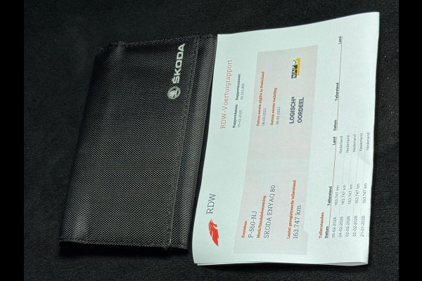 Škoda ENYAQ iV 80, achteruitrijcamera, 1/2 lederen sportinterieur, adaptief cruise, stoelverwarming, 1 e eigenaar, NL auto met nap