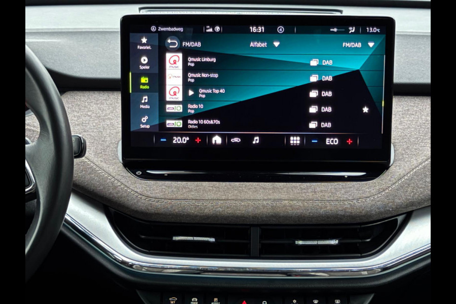 Škoda ENYAQ iV 80, achteruitrijcamera, 1/2 lederen sportinterieur, adaptief cruise, stoelverwarming, 1 e eigenaar, NL auto met nap