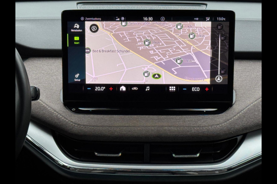 Škoda ENYAQ iV 80, achteruitrijcamera, 1/2 lederen sportinterieur, adaptief cruise, stoelverwarming, 1 e eigenaar, NL auto met nap