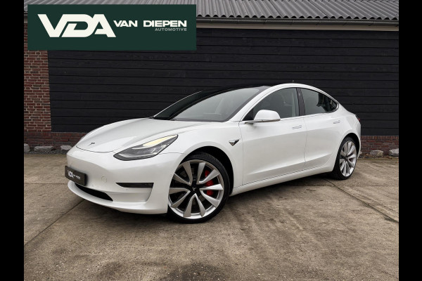 Tesla Model 3 Performance AWD 75 kWh - Long Range l SOH 91% l Supercharge l Panorama