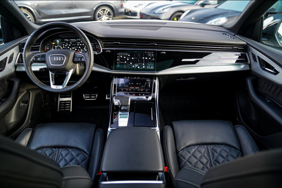 Audi Q8 55 TFSI e Quattro Pro Line S | Bang&Olufsen | BTW | Panorama | RS-zetels | Adaptieve Cruise | Elek Trekhaak | Memory | 360