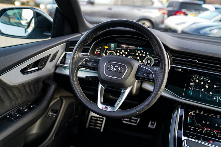 Audi Q8 55 TFSI e Quattro Pro Line S | Bang&Olufsen | BTW | Panorama | RS-zetels | Adaptieve Cruise | Elek Trekhaak | Memory | 360