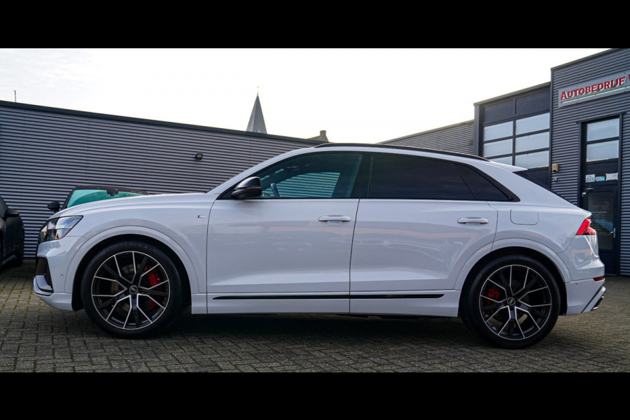 Audi Q8 55 TFSI e Quattro Pro Line S | Bang&Olufsen | BTW | Panorama | RS-zetels | Adaptieve Cruise | Elek Trekhaak | Memory | 360